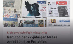 گزارش رادیو تلویزیون سوئیس در مورد مهسا امینی
