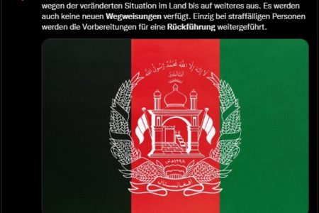 توقف اخراج اجباری به افغانستان