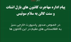کانتون های بازل-اشتات و سنت گالن در خصوص پاسپورت سبز